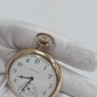 Antique 1920 Hamilton Grade 910 12s 17 Jewels Gold Filled Pocket Watch Runs