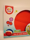 Play Day Toss   Catch Game 3pc Outdoor Paddle Ball Set Kids Toy  ages 3  
