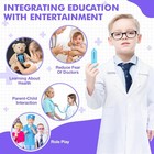 Kids Doctor Play Set 15pcs With Stethoscope Pretend Toy Fast Us Shipping