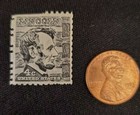 Abraham Lincoln 4 Cent Black Stamp Vintage unused uncirculated