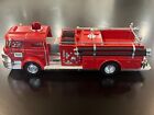 Vintage Marx 1970 Hess Fire Engine Truck W original Box  4 Inserts  Battery Card