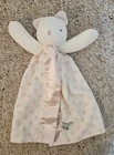 Bunnies By The Bay Carrot Patch Baby Lovey Security Blanket Plush Pink Polka Dot