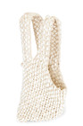 Lovers And Friends Samantha Tote Natural Woven Nylon Shoulder Bag One Size