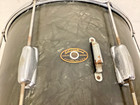 Slingerland Bdp 12 X 15 Tom Drum Tenor Drum Mahogany Shell Brass Rims 1958