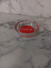 Coca-cola Coke Glass Coaster Ashtray Trinket Dish Pre-owned 