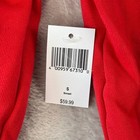 Disney Women s Red Disneyland Christmas Hoodie Peter Pan Genie Dumbo Sz Small