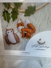 New Sealed Woodland Nursery Mobile First Landings By Sleeping Baby
