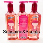 3-pack Bath   Body Works Pink Gumball Cleansing Gel Hand Soap 8oz Each New