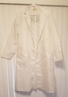 Boeing White Lab Coats Size 40   Has 1 Small Stain  