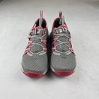 Teva Women Water Shoes Gray Pink Athletic Lace Up Size 9 5