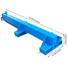 8 2ft Max Heavy Duty Telescopic Boom For Forklift   Crane 2200lb 1t Capacity