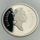 2003 Proof Canada 10 Cents Dime Uncirculated Coin Silver From Set Kk305