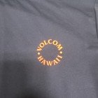 Volcom Hawaii Surf Tee Mens M Black Ls Rash Guard Upf 50 Sun Shirt A93120h0