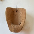 Handmade Hand-carved Painted Ecuadorian Wooden Animal Face Mask Wall Hanging