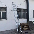 Telescoping Ladder Extension Ladders Folding Non-slip Aluminum 10 5 12 5 14 5ft