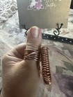 Small Copper Sacred Cubit Feedback Loop And Finger Acu Vac Coil 14 Gage