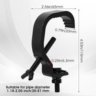 10 Pack Stage Light Clamp Hook Bulk  Fits Od 1 18 -2  Truss Heavy Duty Aluminum