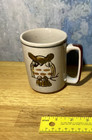 Vintage Owl Made In Korea Coffee Cup Mug Collectible