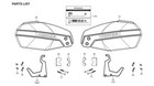 New Genuine Oe 2026 Honda Trx420 520 Hand Guard Kit 0sp17-hr3-a00