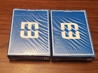 Set Of 2 New Sealed Wh Classic Blue Playing Cards Decks