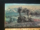 Vintage D rgw  492 Steam Locomotive Lithograph 2-8-2 Mikado By Drummond
