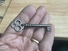 Vintage Large Hollow Barrel Key For Dresser   Desk   Cabinet