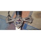 Vintage Masonic Knights Templar Ceremonial Sword W  Sheath   Pouch