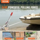 Vevor Rope Puller Come Along Winch 3 4 Ton 1653lb Capacity 100  Of 0 6  Dia Rope