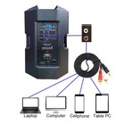 Staraudio 15  Powered Ktv Speaker Atice Karaoke Djs Tws Bluetooth Speaker System