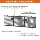 Molle Panel Organize Gear  Shovel axe fuel Container Mount For Tundra 2014-2021