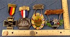 Germany 1978 Rare Vintage Pin   Medal Lot  4  German Pins Medals Cities Military