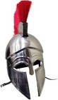 Greek Corinthian Medieval Armour Helmet Red Plume Replica Wearable Roman Knight