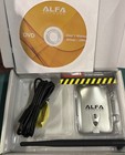New Alfa Network Awus036h 802 11 G b Long Range Usb Wireless Adapter 5db Antenna