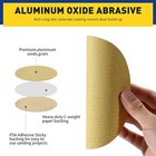  6  Inch 60-800 Grit 50 100-pack Da Sanding Disc Psa Sandpaper Roll -sticky Back