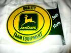 John Deere Metal Flange Sign