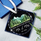 Mr   Mrs Glass Ornament 2025 Anniversary Christmas Tree Keepsake Gift For Couple