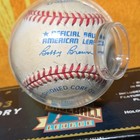 Official American League Autographed Baseball Bobby Brown President
