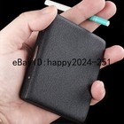 Sand Black Metal Cigarette Case Double Sided Holder For 20 Regular Cigarettes