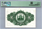Gibraltar   1 Pound 1958 Pick  18a Pmg 55 Au