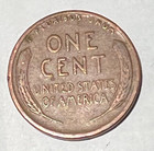 Vintage Lincoln Wheat Cent 1929 One Cent Coin