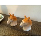 Vintage Horse Salt And Pepper Shakers Made In Japan  Original Cork