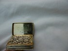 1837 Fine Silver Gilt Vinaigrette By Nathaniel Mills