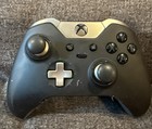 Official Microsoft Xbox One Elite Series 1 Black Controller  Works  Authentic 