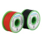 Bntechgo 16 Awg Silicone Wire Spool Red 25ft Black 25ft Flexible Stranded
