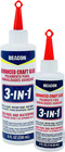 3-in-1 Advanced Craft Glue - Fast-drying  Crystal Clear Adhesive For Wood  Ceram
