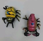 Vintage New-ray Wind Up Toy Black Yellow Spider   Scorpion Fully Workng 