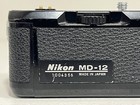Nikon Md-12 Motor Drive For Fe Fm Series Film Cameras Untested