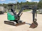 2015 John Deere 26g Mini Excavator Rubber Tracks Backhoe Aux Hyd Blade Bidadoo