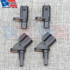 4 Abs Wheel Speed Sensor Front Rear Left   Right Fit For Lincoln Jaguar Volvo Us