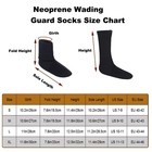 Kylebooker Unisex 3mm Neoprene Guard Wading Socks For Fishing -black  all Sizes 